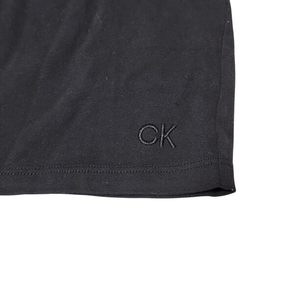 Calvin Klein Performance Women Long Sleeve Crewneck T-Shirt Size US S Black - Picture 3 of 4